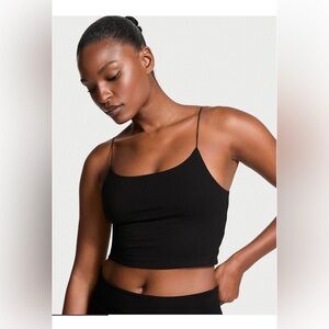 Victorias Secret Angel Essentials Cotton Tank Crop